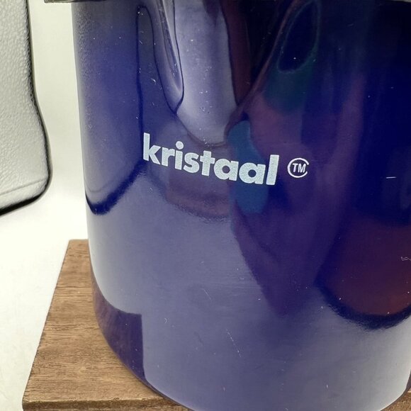 Kristaal Austria Enamelware Blue Measuring Cup - Picture 2 of 10